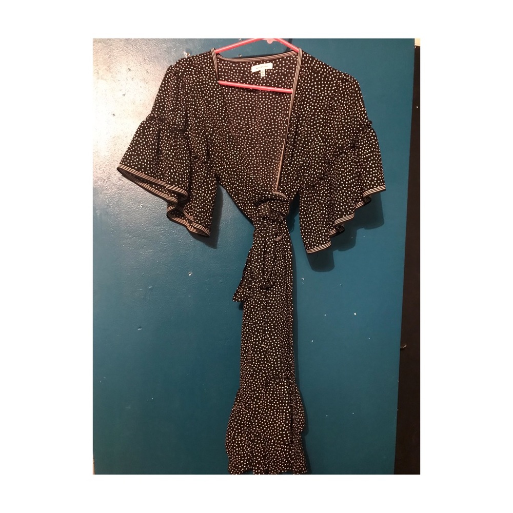 Max Studios polka dot dress